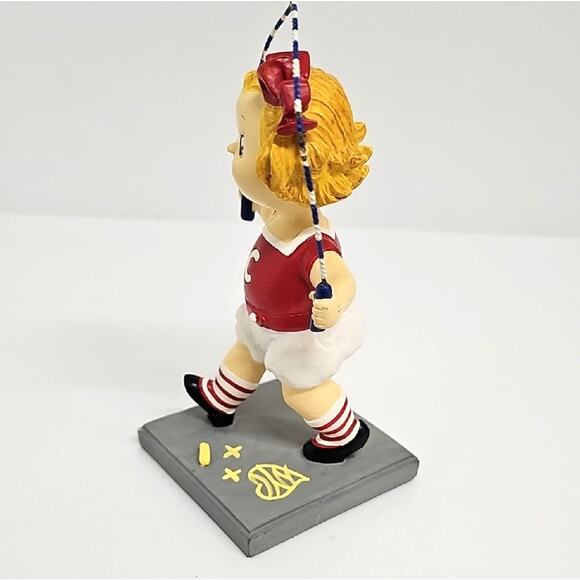Vintage Campbells Kids Collector Figurines "After School Fun" Jumping Rope Girl - Picture 2 of 7